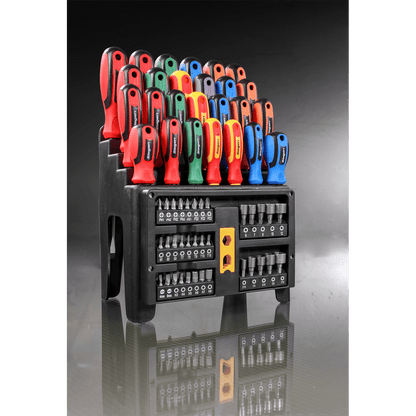 Siegen S01152 Screwdriver Bit & Nut Driver Set 61pc Siegen