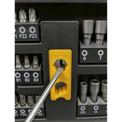 Siegen S01152 Screwdriver Bit & Nut Driver Set 61pc Siegen