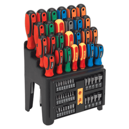Siegen S01152 Screwdriver Bit & Nut Driver Set 61pc Siegen