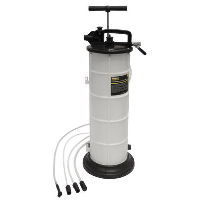 Siegen S01168 Vacuum Oil & Fluid Extractor Manual/Air 9L Siegen