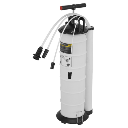 Siegen S01169 Vacuum Oil & Fluid Extractor Manual 6.5L Siegen