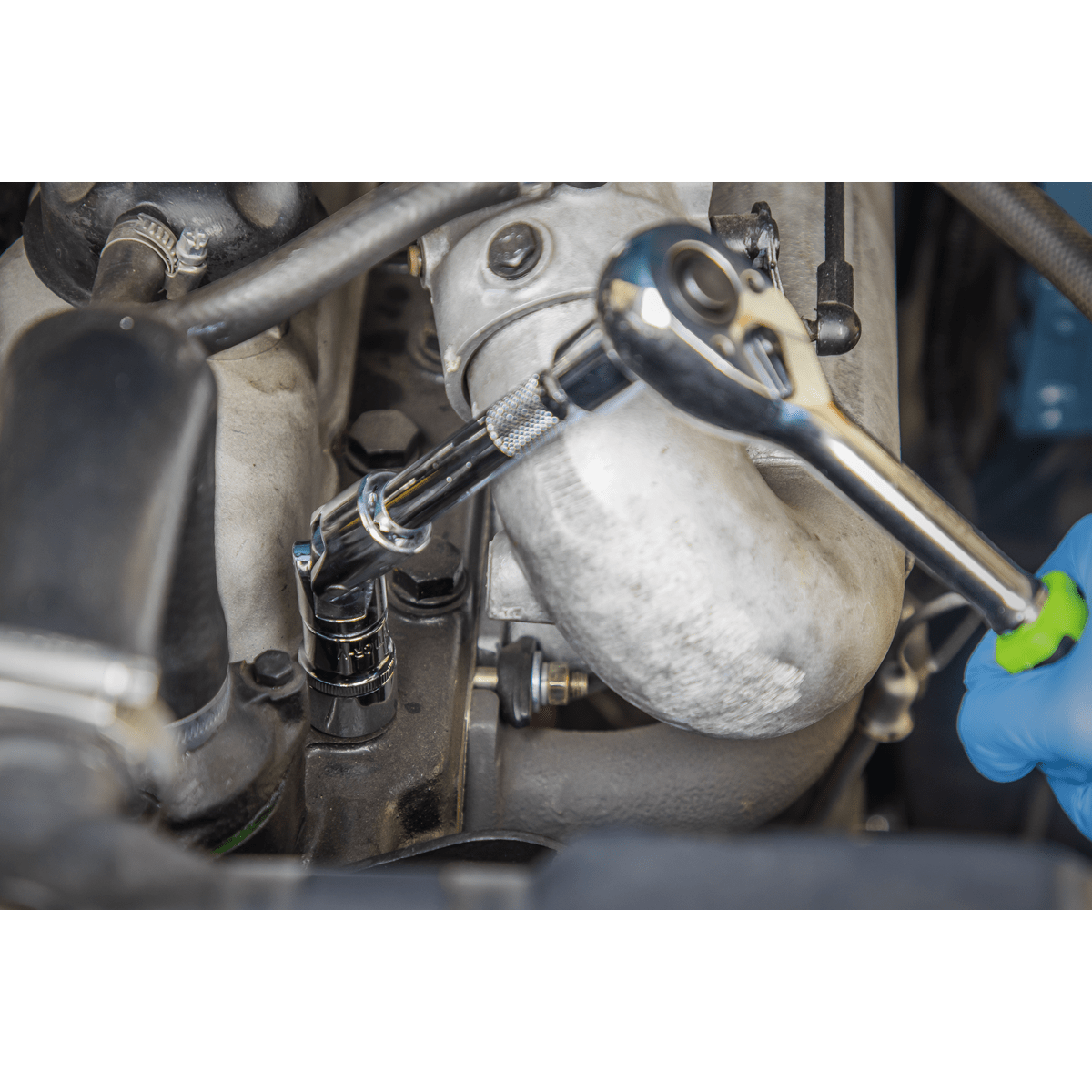 Siegen S01237 Socket Set 21pc 1/2"Sq Drive Metric Siegen