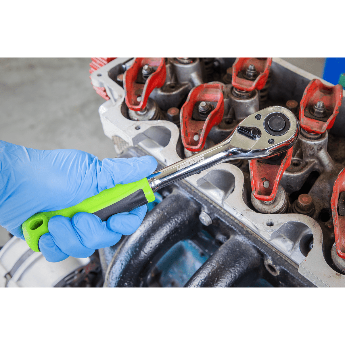 Siegen S01237 Socket Set 21pc 1/2"Sq Drive Metric Siegen