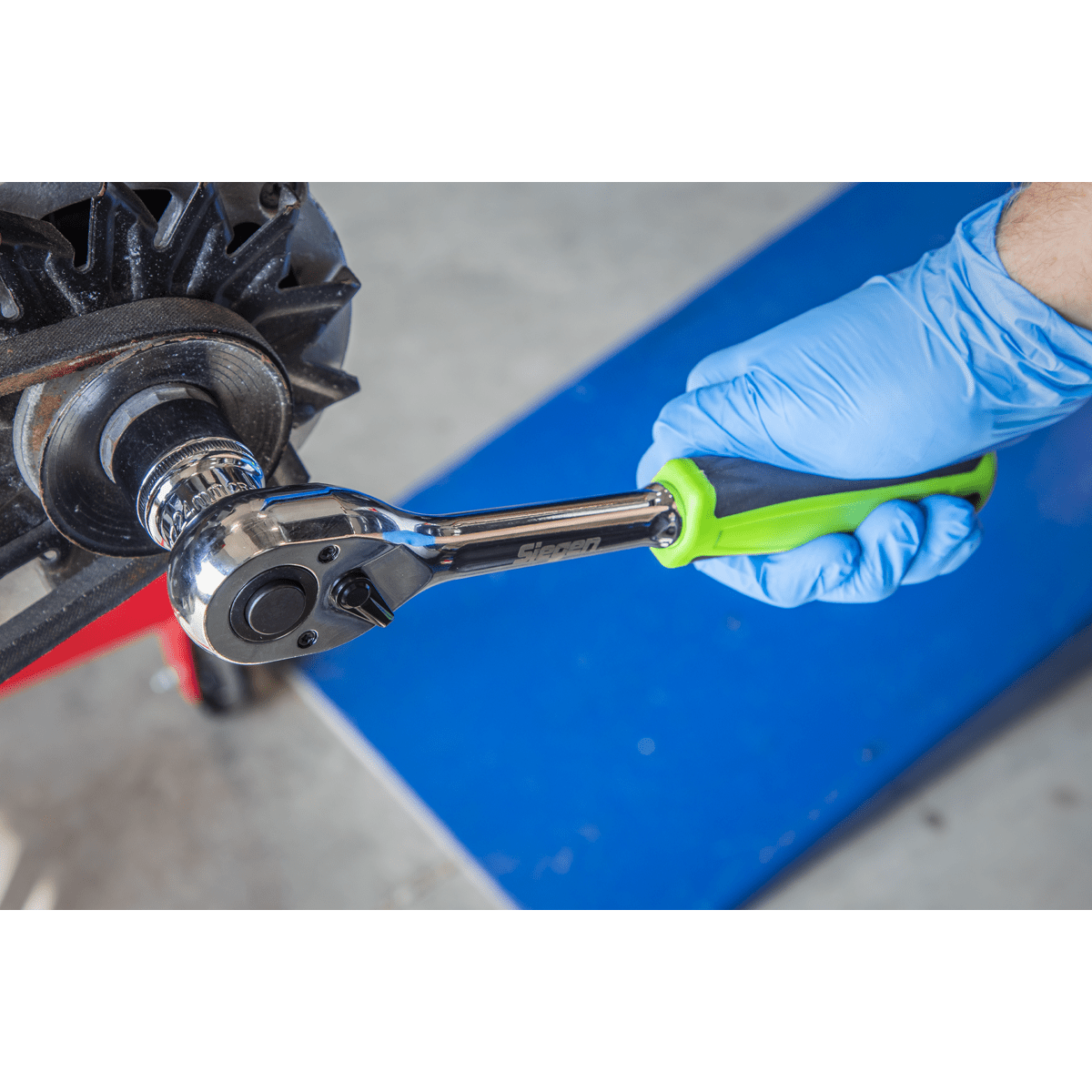 Siegen S01244 Socket Set 12pc 1/2"Sq Drive WallDrive® Metric Siegen