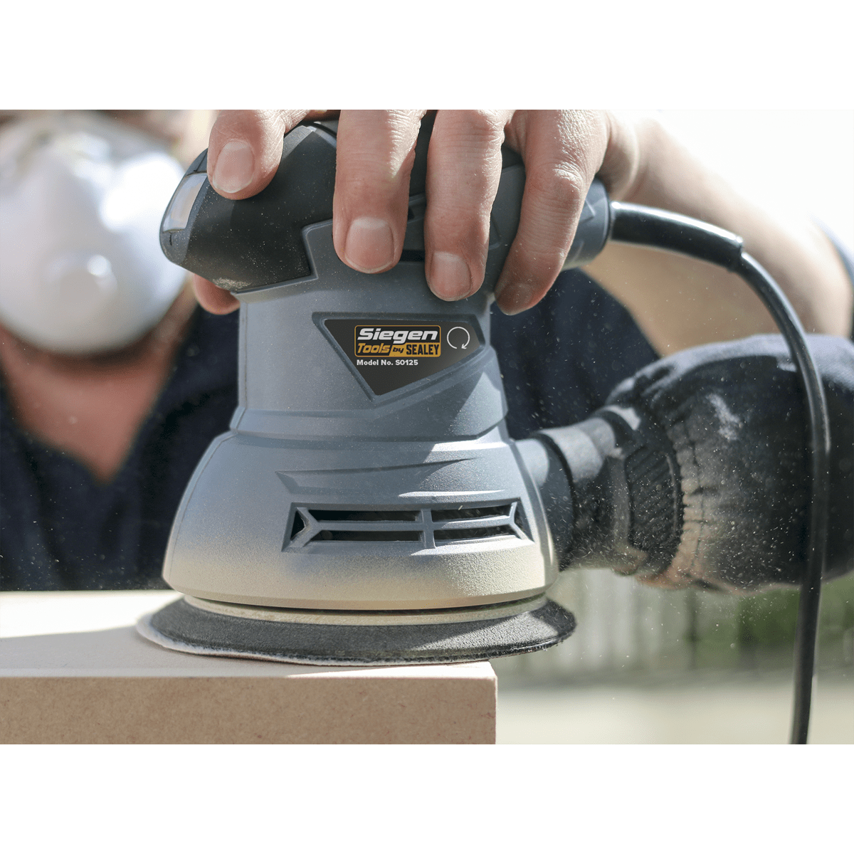 Siegen S0125 Dual Action Palm Sander Ø125mm 240W/230V Siegen