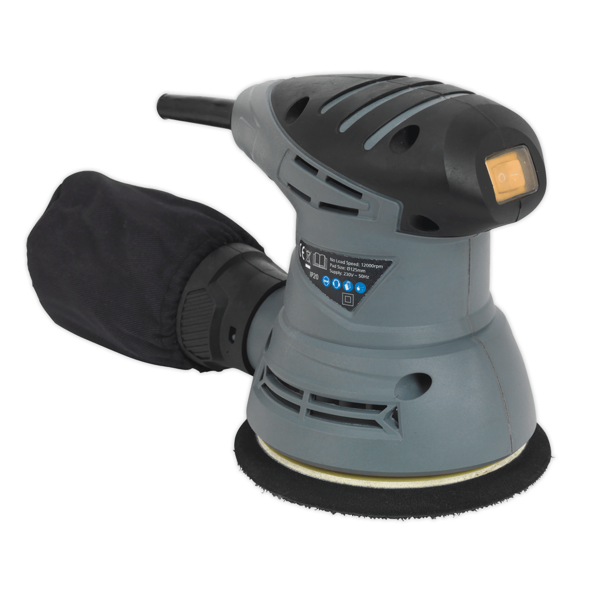 Siegen S0125 Dual Action Palm Sander Ø125mm 240W/230V Siegen