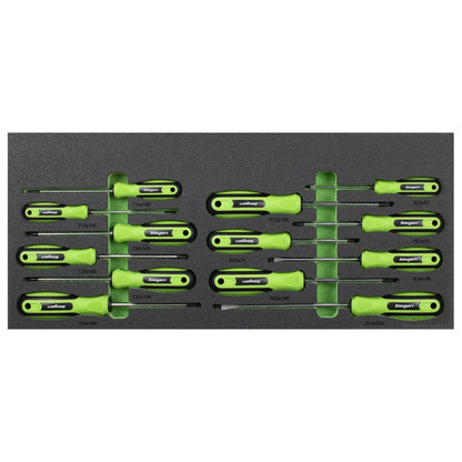 Siegen S01267 Top Chest & Rollcab Combination 6 Drawer with Tool Kit 247pc Siegen