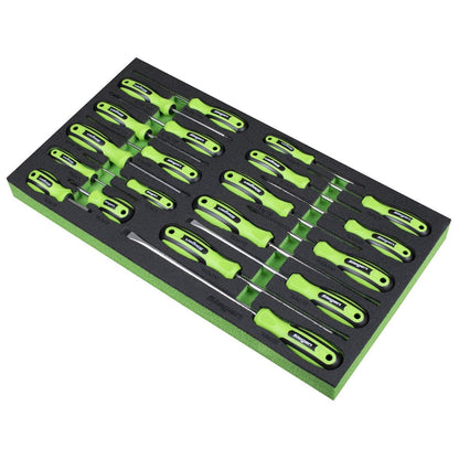 Siegen S01276 Tool Tray with Screwdriver Set 20pc Siegen