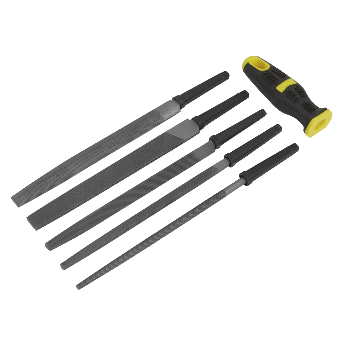 Siegen S0573 Interchangeable File Set 5pc 200mm Siegen