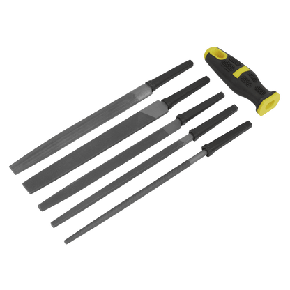 Siegen S0573 Interchangeable File Set 5pc 200mm Siegen