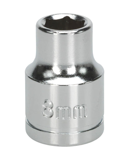 Siegen S0576 WallDrive® Socket 8mm 3/8"Sq Drive Siegen