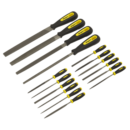 Siegen S05781 File Set 16pc Engineer's & Needle Siegen