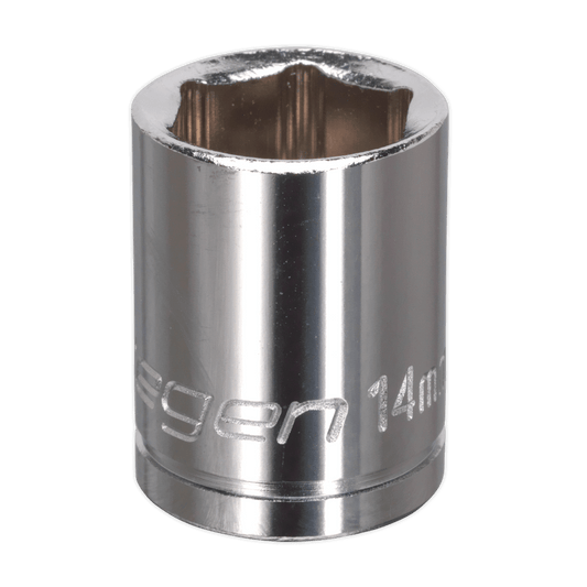 Siegen S0581 WallDrive® Socket 14mm 3/8"Sq Drive Siegen