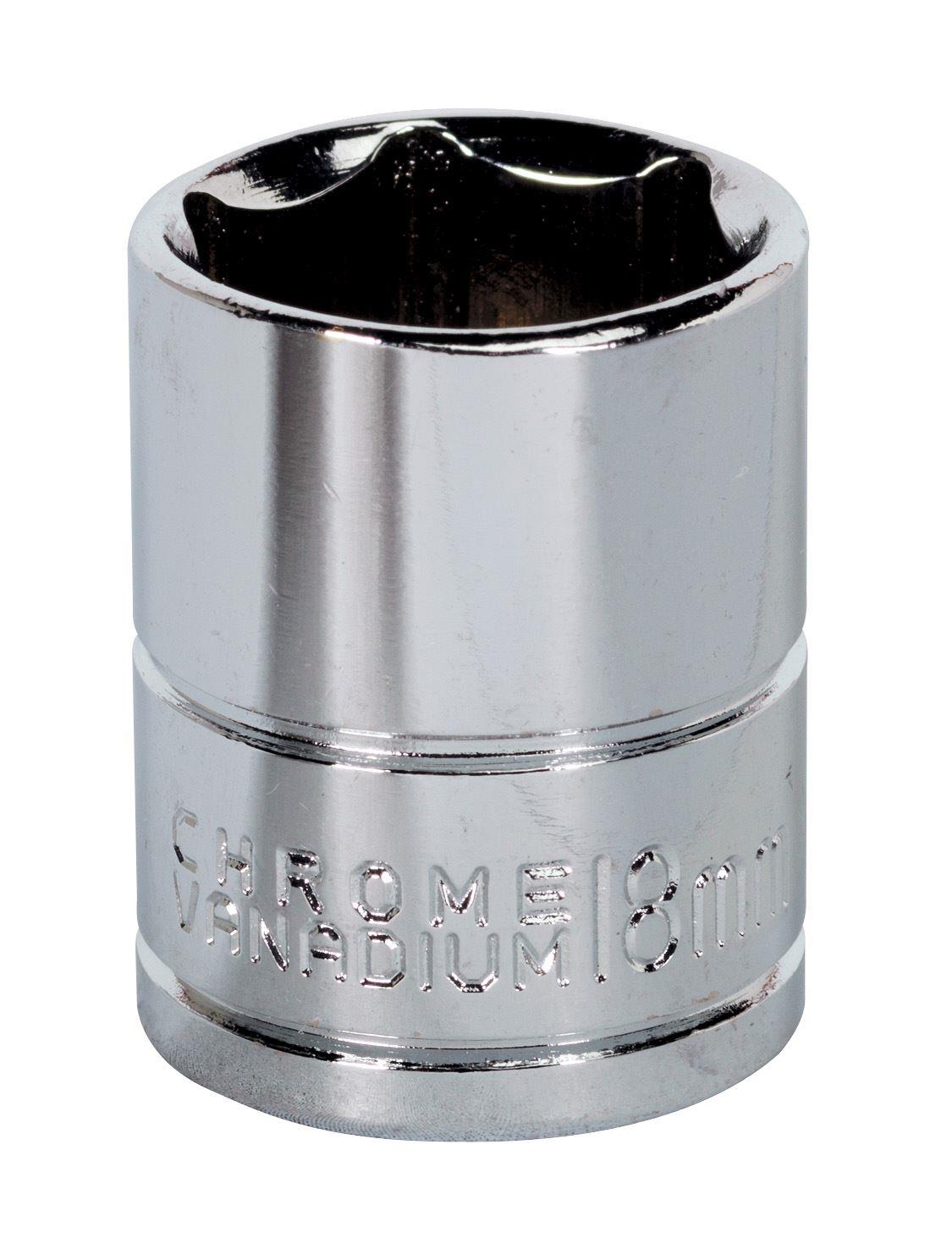 Siegen S0585 WallDrive® Socket 18mm 3/8"Sq Drive Siegen