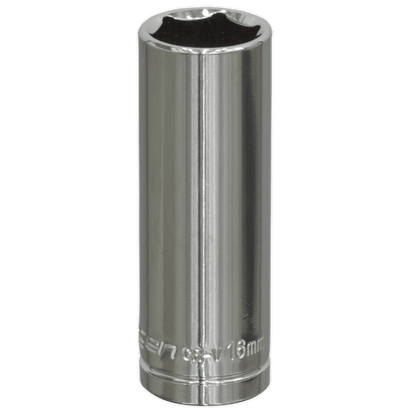 Siegen S0594 WallDrive® Socket 16mm Deep 3/8"Sq Drive Siegen