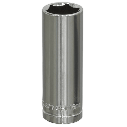 Siegen S0594 WallDrive® Socket 16mm Deep 3/8"Sq Drive Siegen