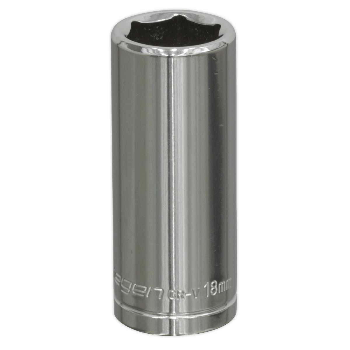 Siegen S0596 WallDrive® Socket 18mm Deep 3/8"Sq Drive Siegen