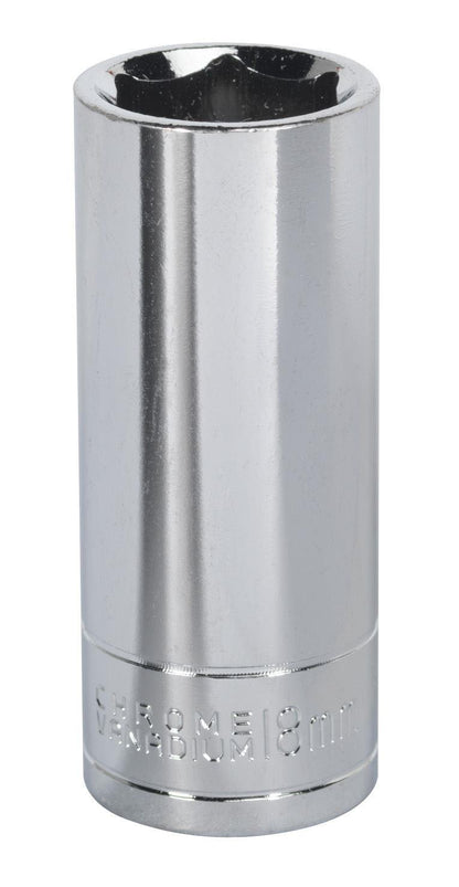 Siegen S0596 WallDrive® Socket 18mm Deep 3/8"Sq Drive Siegen