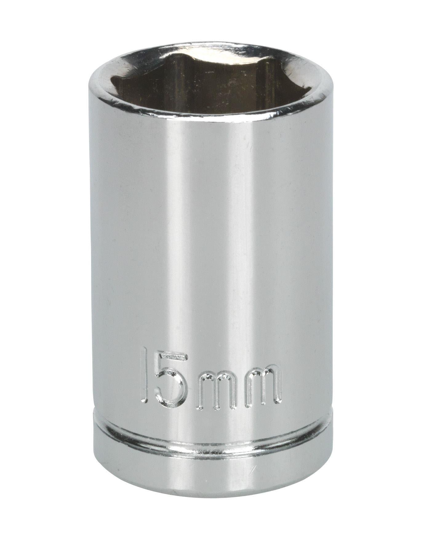 Siegen S0653 WallDrive® Socket 15mm 1/2"Sq Drive Siegen