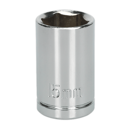 Siegen S0653 WallDrive® Socket 15mm 1/2"Sq Drive Siegen