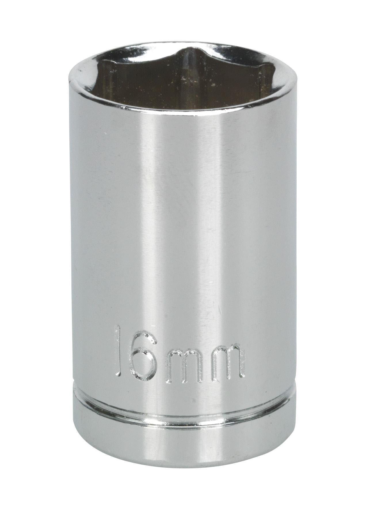 Siegen S0654 WallDrive® Socket 16mm 1/2"Sq Drive Siegen