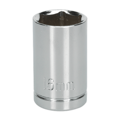 Siegen S0654 WallDrive® Socket 16mm 1/2"Sq Drive Siegen