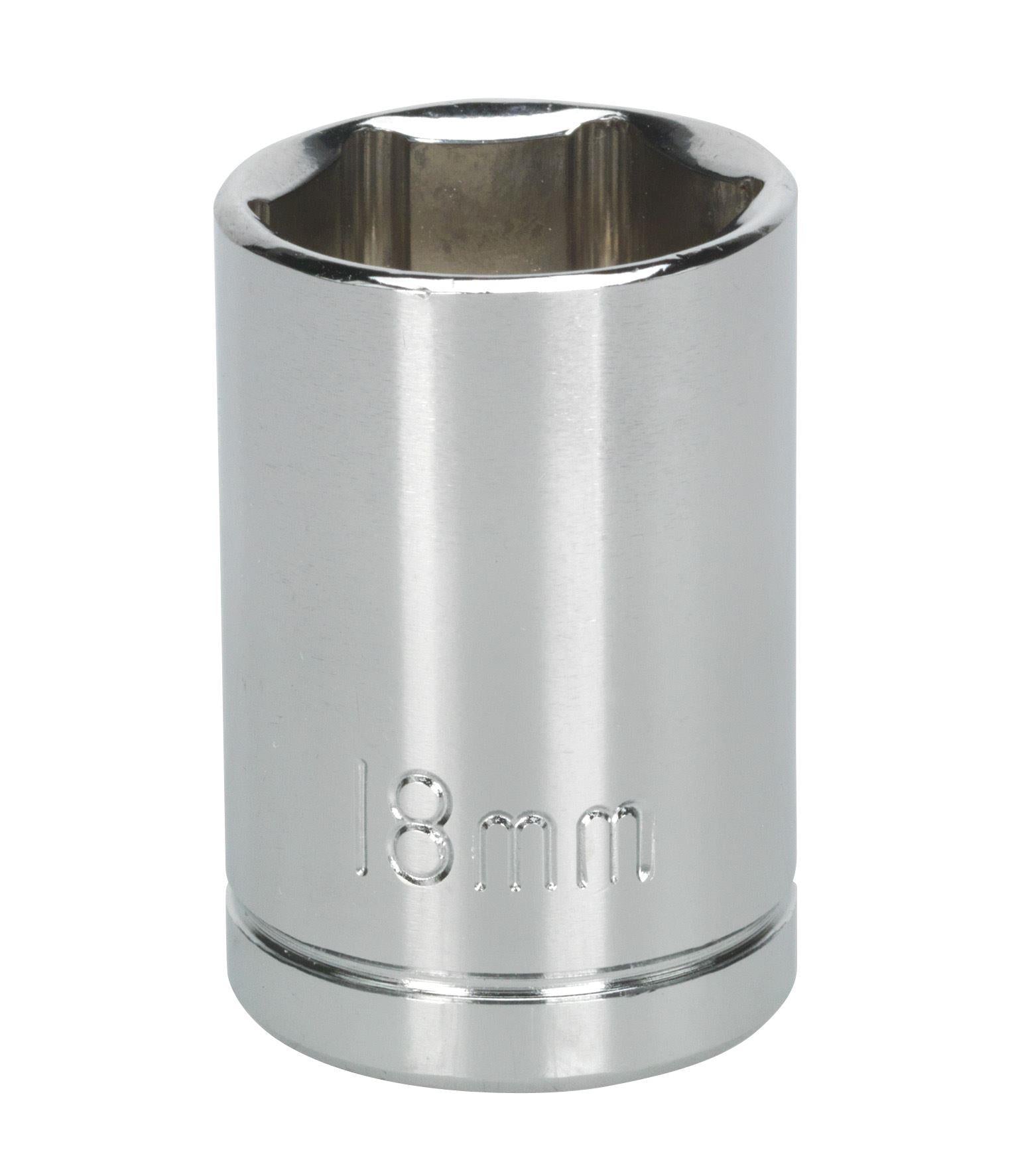 Siegen S0656 WallDrive® Socket 18mm 1/2"Sq Drive Siegen