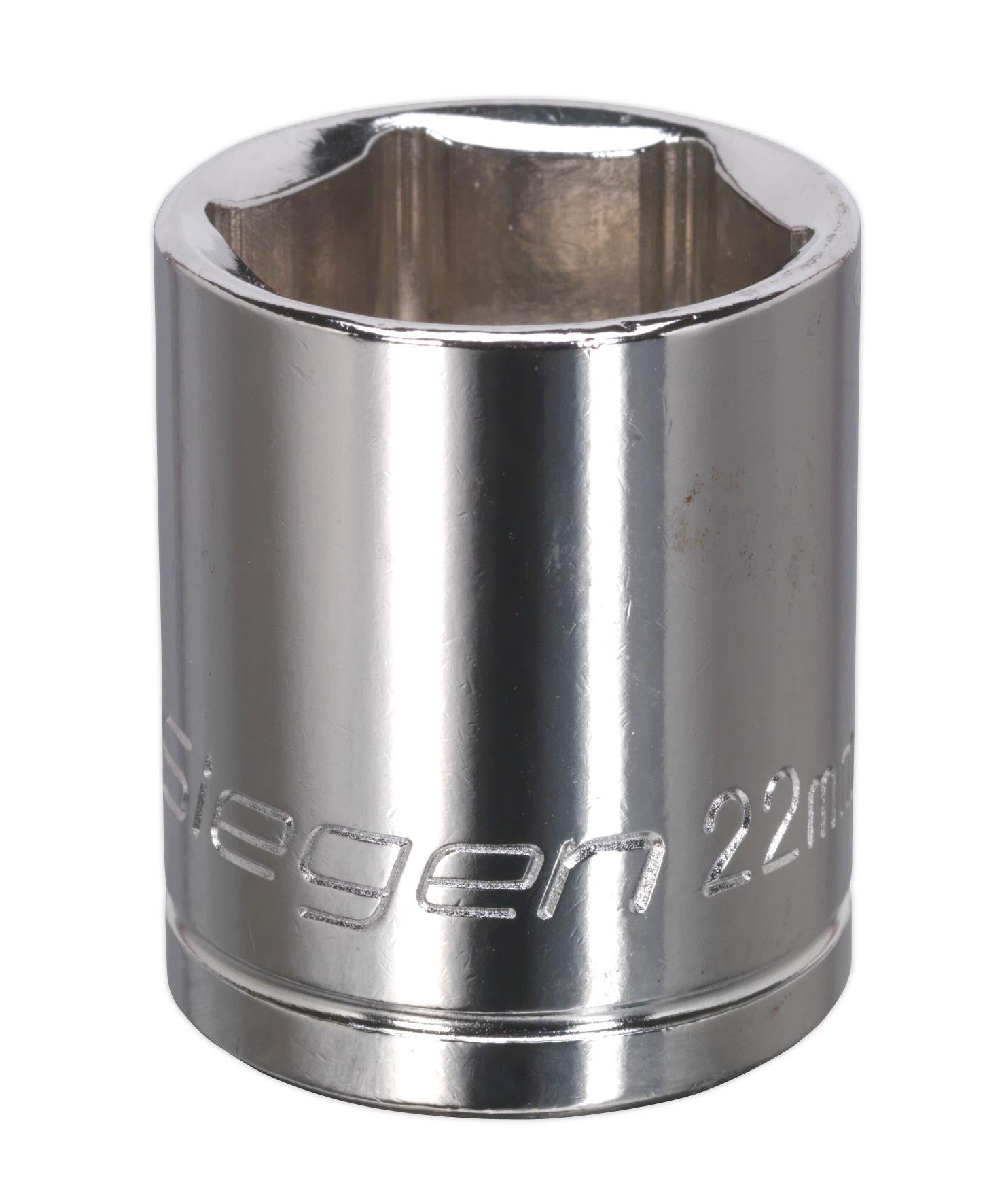 Siegen S0659 WallDrive® Socket 22mm 1/2"Sq Drive Siegen