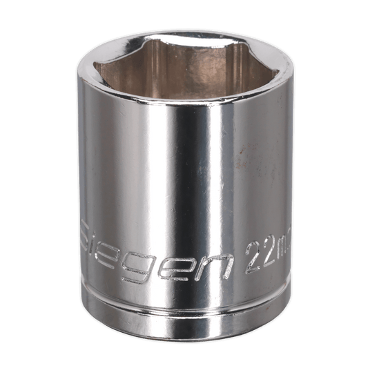 Siegen S0659 WallDrive® Socket 22mm 1/2"Sq Drive Siegen