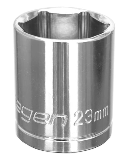 Siegen S0660 WallDrive® Socket 23mm 1/2"Sq Drive Siegen