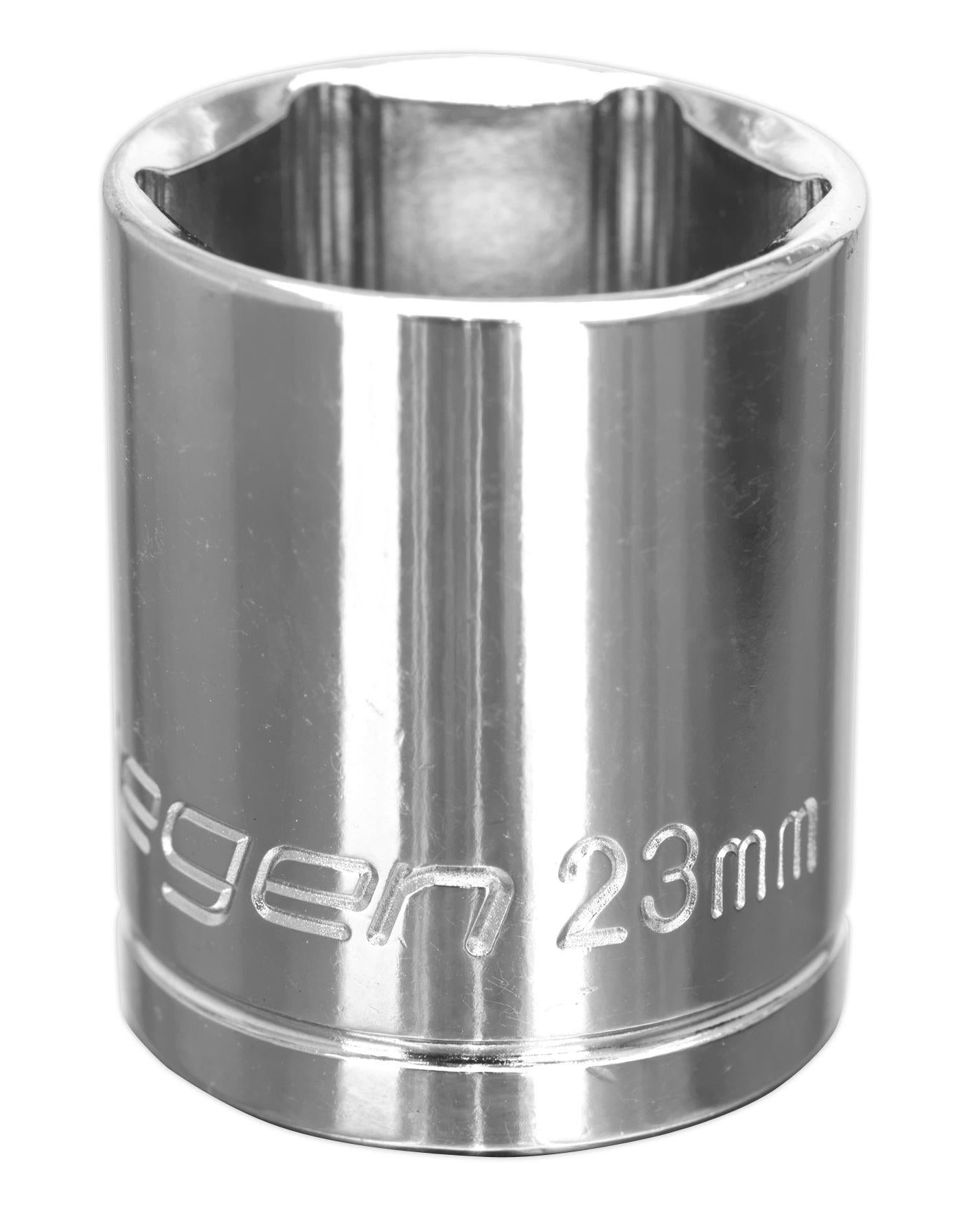 Siegen S0660 WallDrive® Socket 23mm 1/2"Sq Drive Siegen