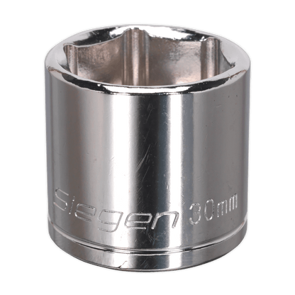 Siegen S0664 WallDrive® Socket 30mm 1/2"Sq Drive Siegen