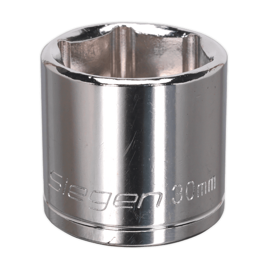 Siegen S0664 WallDrive® Socket 30mm 1/2"Sq Drive Siegen