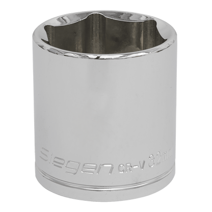 Siegen S0665 WallDrive® Socket 32mm 1/2"Sq Drive Siegen