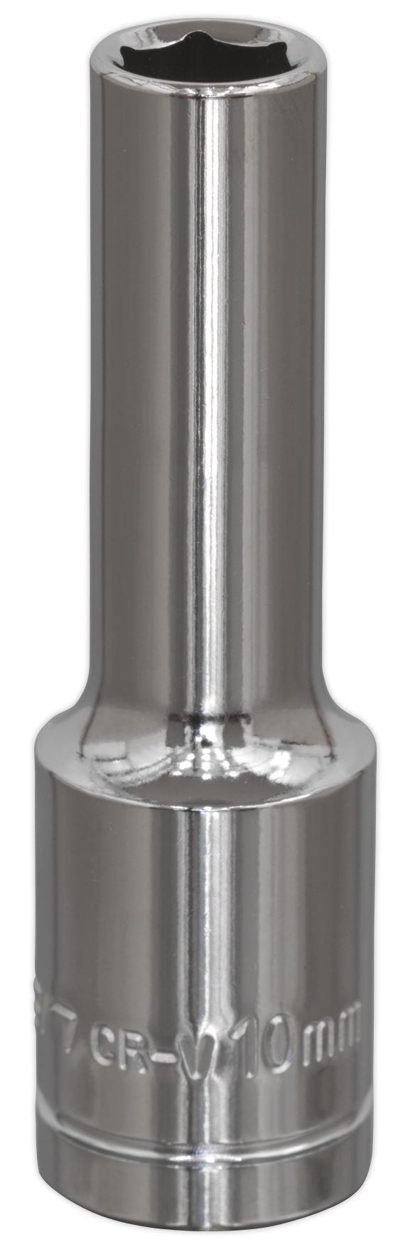 Siegen S0666 WallDrive® Socket 10mm Deep 1/2"Sq Drive Siegen