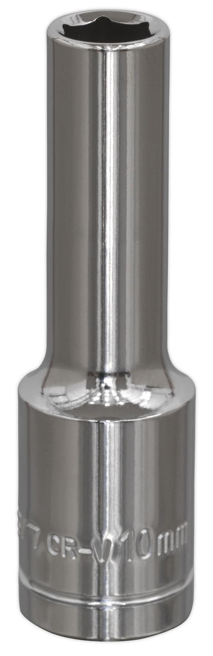 Siegen S0666 WallDrive® Socket 10mm Deep 1/2"Sq Drive Siegen