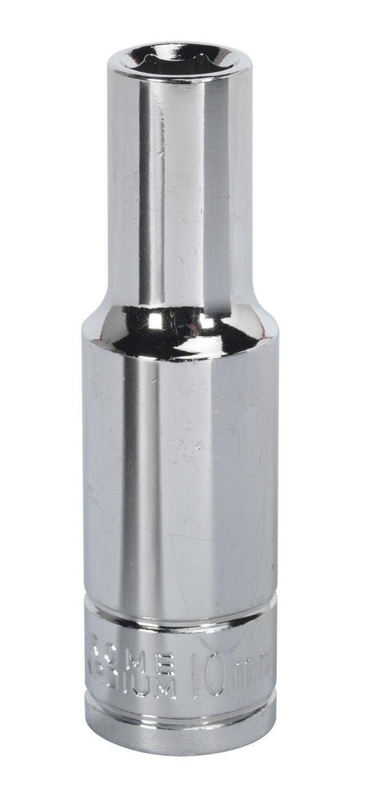 Siegen S0666 WallDrive® Socket 10mm Deep 1/2"Sq Drive Siegen