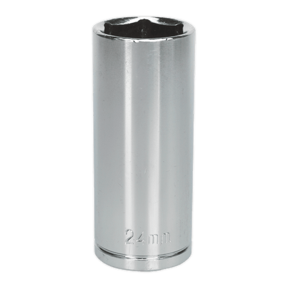 Siegen S0679 WallDrive® Socket 24mm Deep 1/2"Sq Drive Siegen