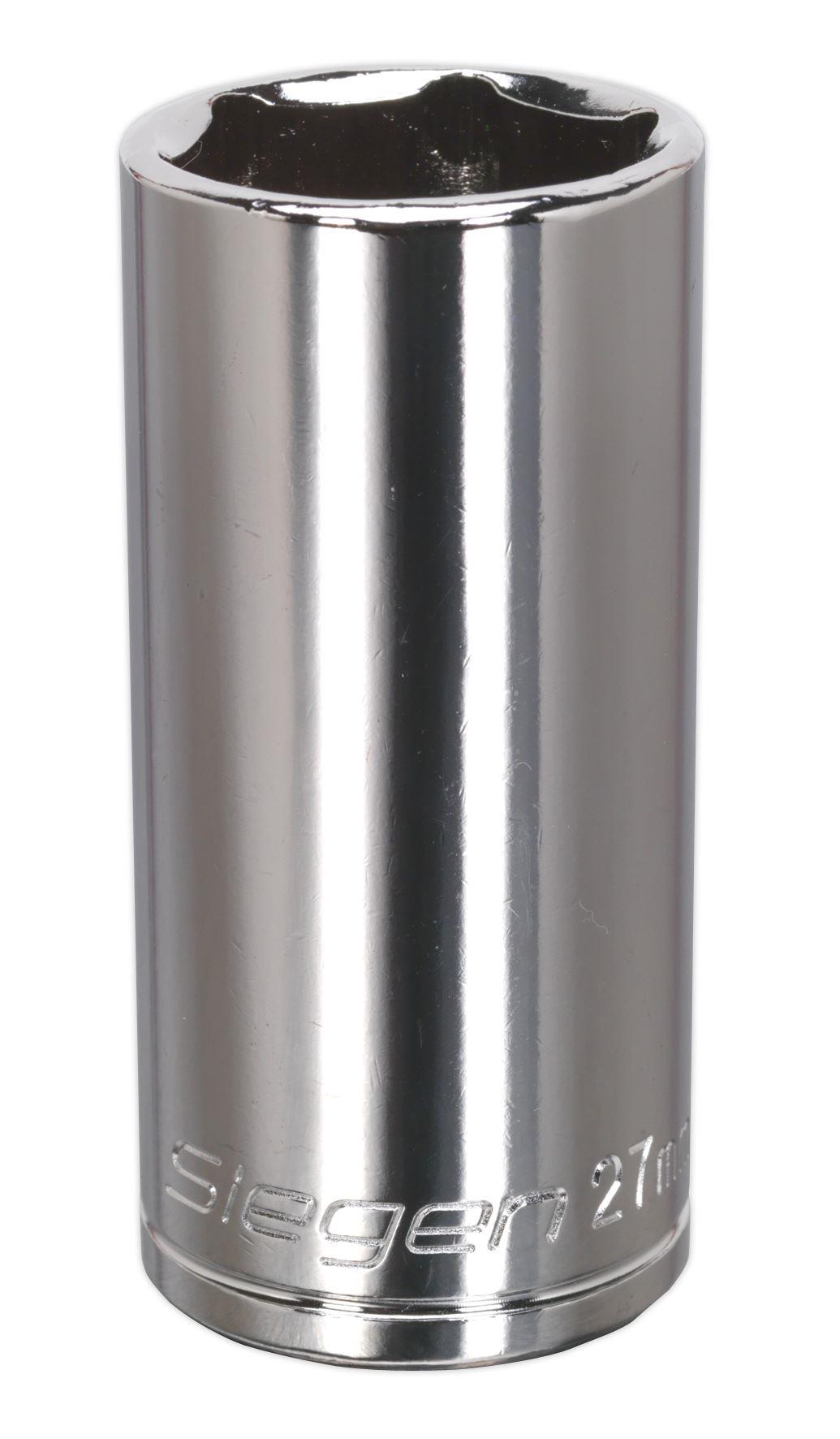 Siegen S0681 WallDrive® Socket 27mm Deep 1/2"Sq Drive Siegen