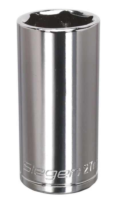 Siegen S0681 WallDrive® Socket 27mm Deep 1/2"Sq Drive Siegen