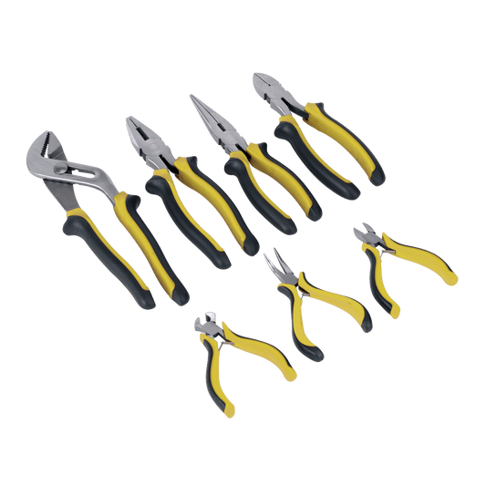 Siegen S0757 Comfort Grip Pliers Set 7pc Siegen