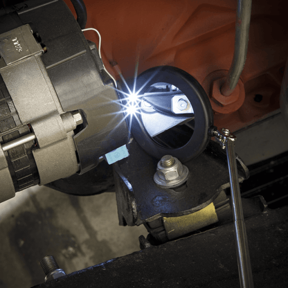 Siegen S0947 Telescopic Inspection Mirror Ø75mm with LED Siegen