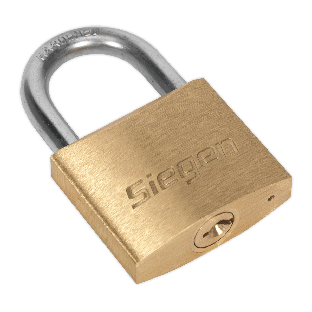 Siegen S0987 Brass Body Padlock with Brass Cylinder 40mm Siegen