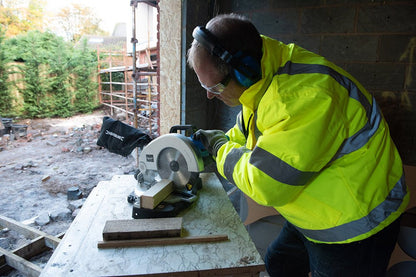 Silverline 1400W Compound Mitre Saw 210mm Chop Saw 230v - 262705 Silverline