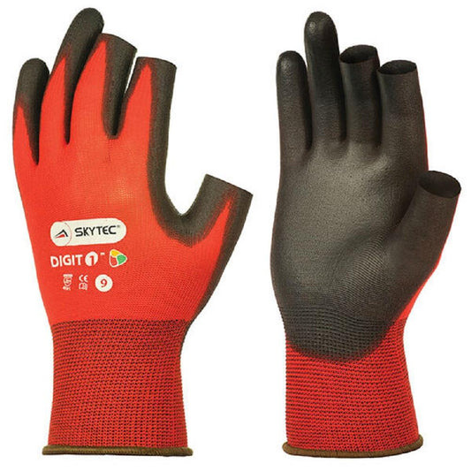SkyTec Digit 1 Fingerless PU Coated Gloves SkyTec