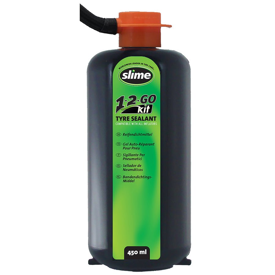 Slime 1-2-Go Tyre Sealant Refill 450ml Slime