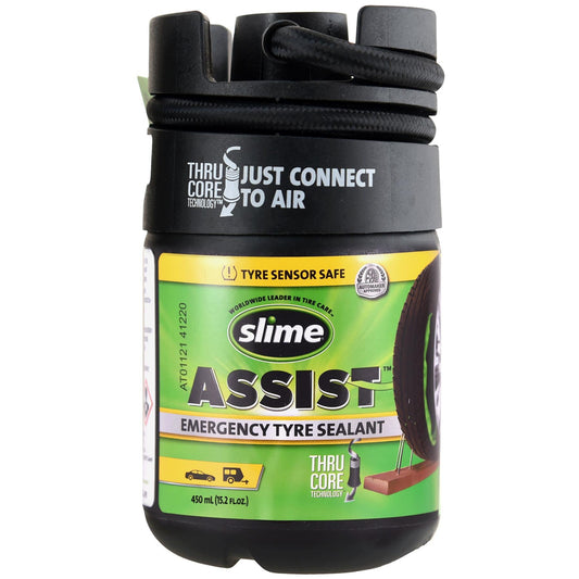 Slime Assist Emergency Flat Tyre Repair Sealant 450ml Slime