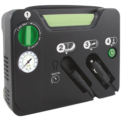 Slime Emergency Flat Tyre Puncture Repair Kit Compressor & Sealant 50129 Slime