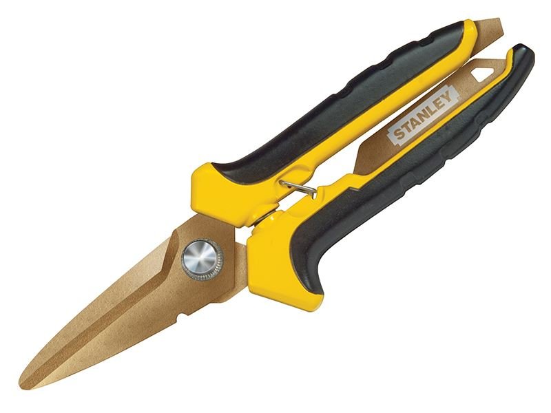 Stanley Titanium Coated Shears Straight Cut 200mm STA014103 Stanley
