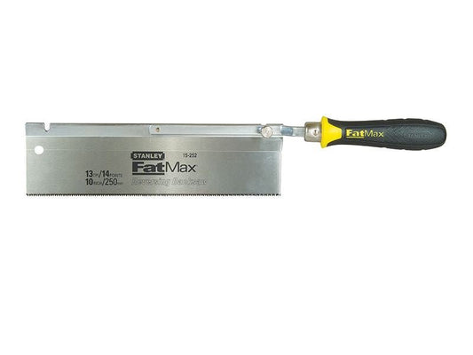 Stanley FatMax Reversible Flush Cut Saw 250mm 9.3/4in 13 TPI STA015252 Stanley